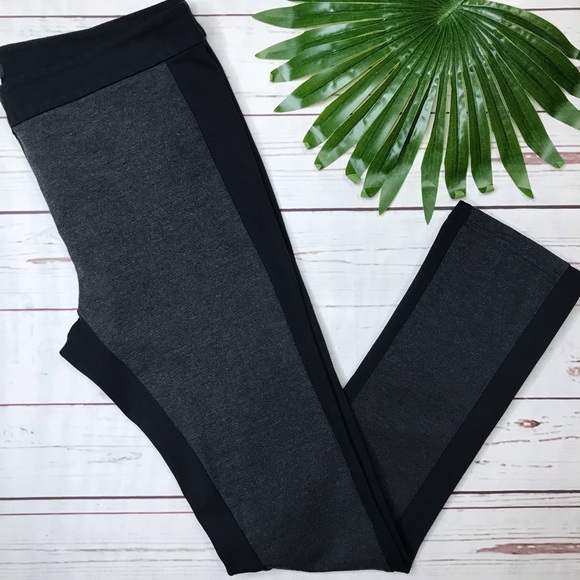 Ann Taylor Pants - •Ann Taylor• sz 8P black and gray ponte pants